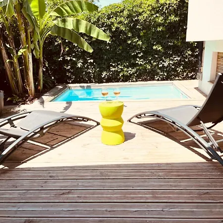 Entier - Piscine - Jacuzzi 别墅